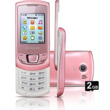 Celular Samsung E2550 Rosa Gsm - Fone, Radio Fm, Bluetooth